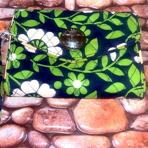 Vera Bradley small hand clutch, wristlet